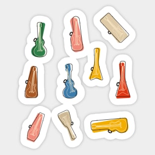 acoustic guitar Sticker